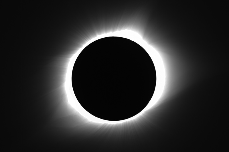 eclipse with webcam and fast refractor, Casper Wyoming - Solar ...